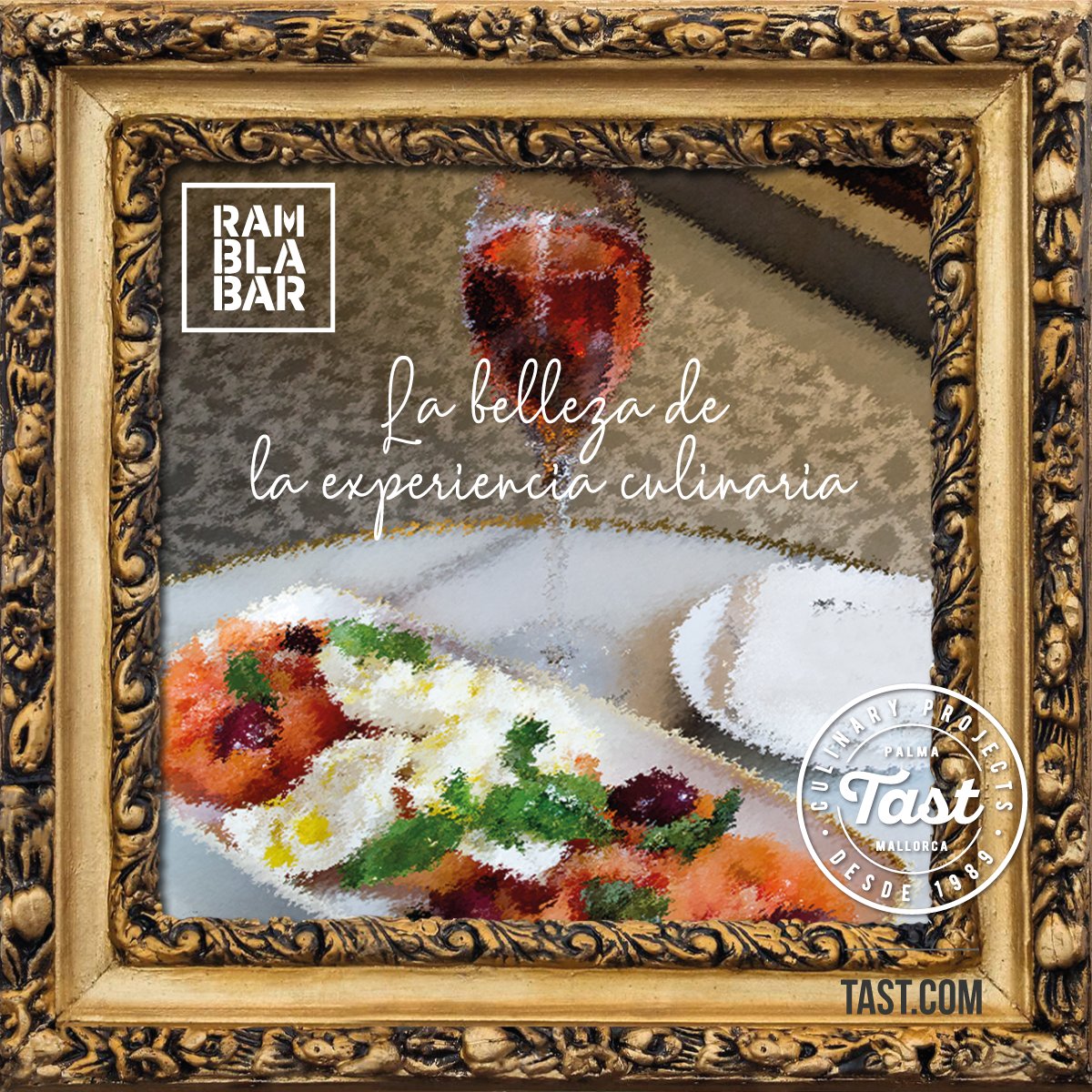 TASTmallorca's tweet photo. Este viernes continúa en Palma una nueva edición de La Nit de l'Art. #RAMblaBAR, en el corazón de La Rambla, es un lugar ideal para compartir impresiones y disfrutar, entre exposición y exposición, de la belleza de la experiencia culinaria. #SienteTast
👉 https://t.co/6aVSJoOLAt https://t.co/u3eMz9pMXe