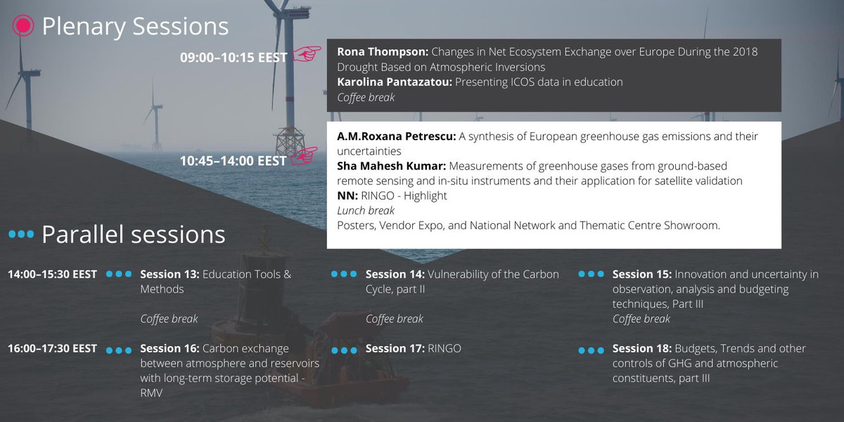che_project's tweet photo. 👏🏻 Congratulations to our @ICOS_RI Colleagues for organising an impressive #ICOS2020SC #Science #Conference! With 400 contributions in its 17 sessions it had delivered a rich &amp; comprehensive  program! Advantages of the #online format include replay or catch up with talks/posters! https://t.co/leLTBTsng1