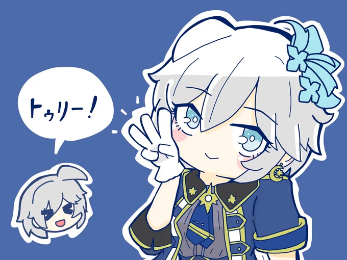 去年描いたカウントダウンアーニャちゃん貼る 