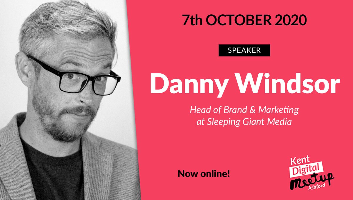 Sixtwo (@sixtwo_agency) on Twitter photo We're delighted to announce <a href="/danny_windsor/">Danny Windsor</a> as our speaker for our next #KDM. Join us on Wed 7th October to hear Danny's talk 'Cut The Crap - The 2020 Edition'. He'll join the panel session after to answer your visual content questions too. Register here meetup.com/kent-digital-mβ¦ We're delighted to announce <a href="/danny_windsor/">Danny Windsor</a> as our speaker for our next #KDM. Join us on Wed 7th October to hear Danny's talk 'Cut The Crap - The 2020 Edition'. He'll join the panel session after to answer your visual content questions too. Register here meetup.com/kent-digital-mβ¦