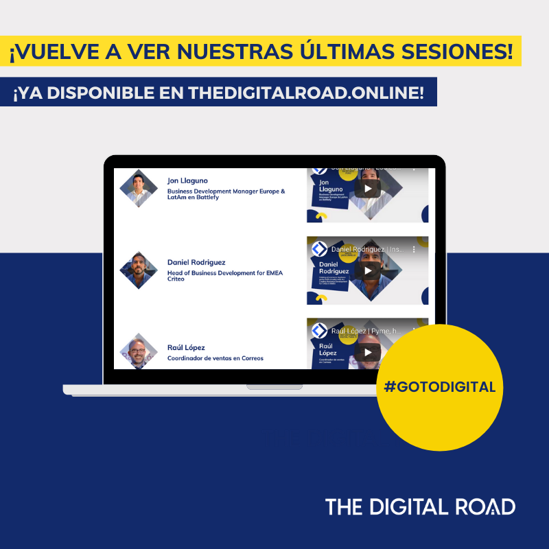 TheDigital_Road's tweet photo. Vuelve a ver nuestras últimas sesiones #SprintLearning 🤟
🔝Ya están disponibles en la web todas las grabaciones completas y los recursos gratuitos de nuestros últimos webinars.
#GoToDigital #TheDigitalRoad https://t.co/QFq53HFw4g