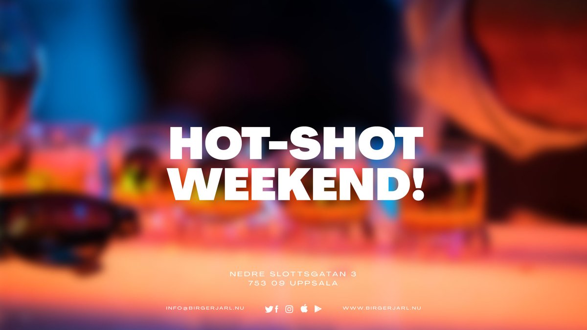 Fredagskänsla och Hot Shot! - mailchi.mp/birgerjarl/spr…