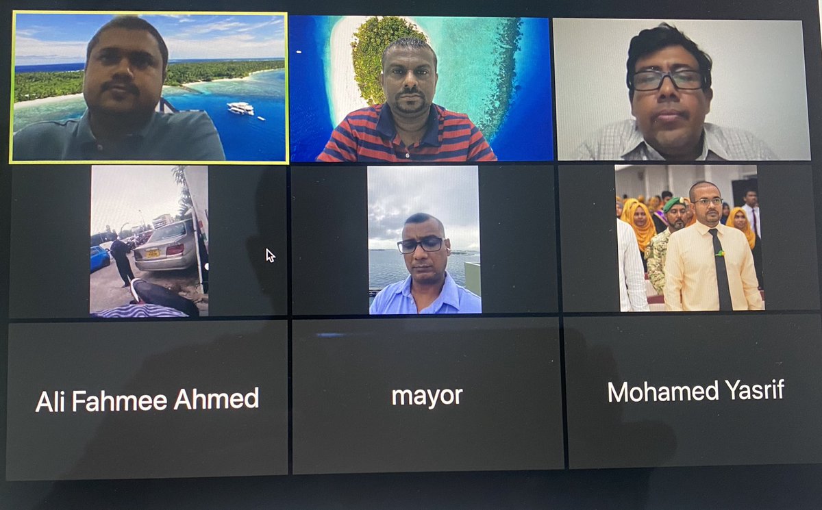 NBAM meets with ADDU CITY’s Mayor, Deputy Mayor;  Feydhoo Counsellor and Feydhoo MP Nihad to establish a PCR Sampling Hut for Departing Tourists.