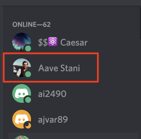 9/ Some interesting people in the official discord channel... 