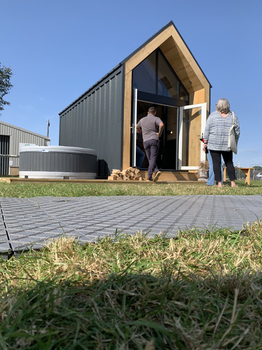 Busy morning at this years <a href="/TheGlampingShow/">The Glamping Show</a> with your sister company <a href="/glampingfires/">glampingfires</a> as they launch their new Glamping unit the Coal Bunker... #theglampingshow #Glamping #pod #coalbunker #busy #ukholidays