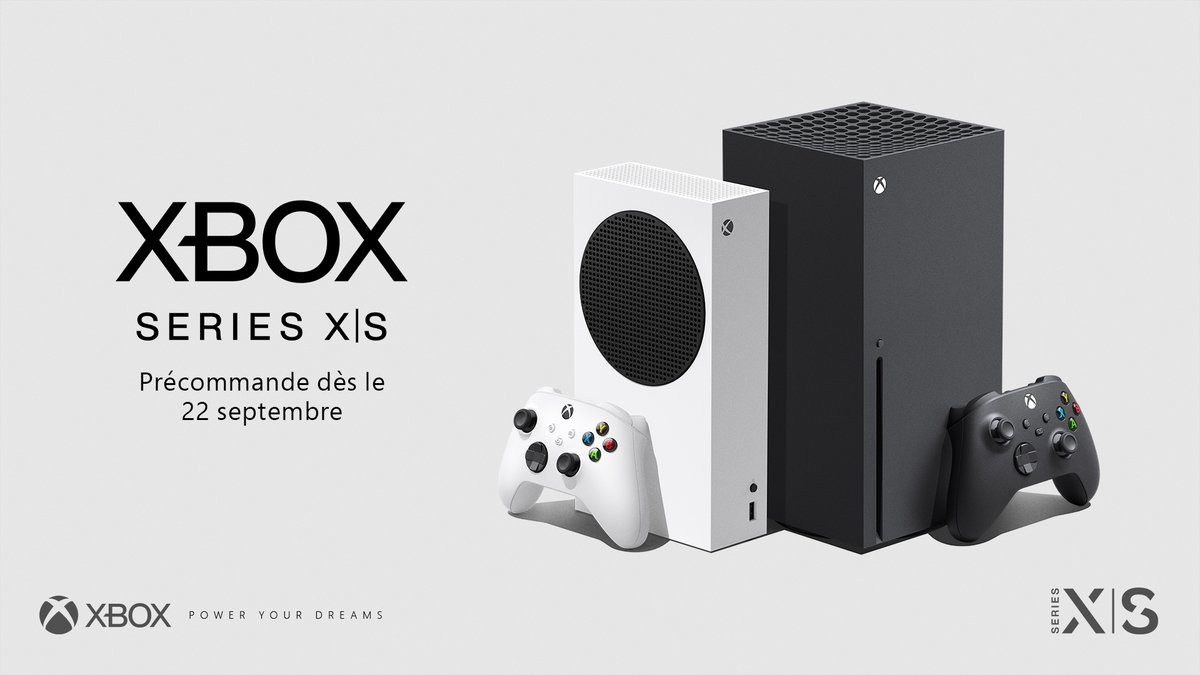 👀 On a quelques précisions à te partager !
🎮 Précommandes de la Xbox Series X et la Xbox Series S : le 22 septembre dès 9h00.
🌍 Lancement mondial le 10 novembre
👉 https://t.co/Eh2QsVmBMv https://t.co/exM4yj0mGG