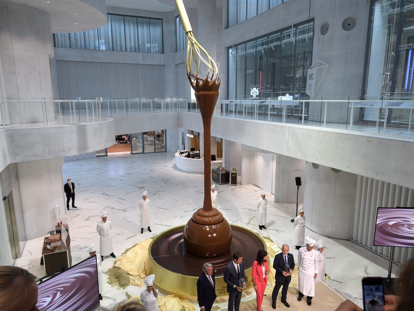 Шоколадная фабрика «Lindt» в Цюрихе