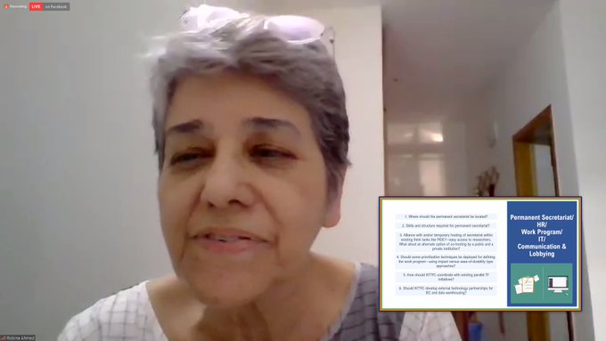 PIDEpk's tweet photo. Robina Ahmed is sharing her view on "Permanent Secretariat/ HR/, Work Program/IT/, Communication &amp; Lobbying" #PIDERoundtable on "Facilitating Pakistan's Trade: TFA &amp; National Trade Facilitation Bodies- The Pakistan NTTFC" #PakTrade #PIDEIdeas 
@nadeemhaque @D_AMERZ @durre_nayab_ https://t.co/fDGk5OhbED