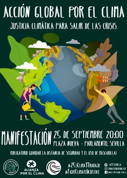 LaTransicionera's tweet photo. #TúQuéHaces25S? Algún plan mejor que defender la vida y la viabilidad de ésta en el planeta?
Nos sobran los motivos para salir a la calle el próximo 25S. Ahí nos vemos!
@JuventudXClima @AlianzaXClima @FFFSevilla @XRSevilla https://t.co/qvFCCsUf8q