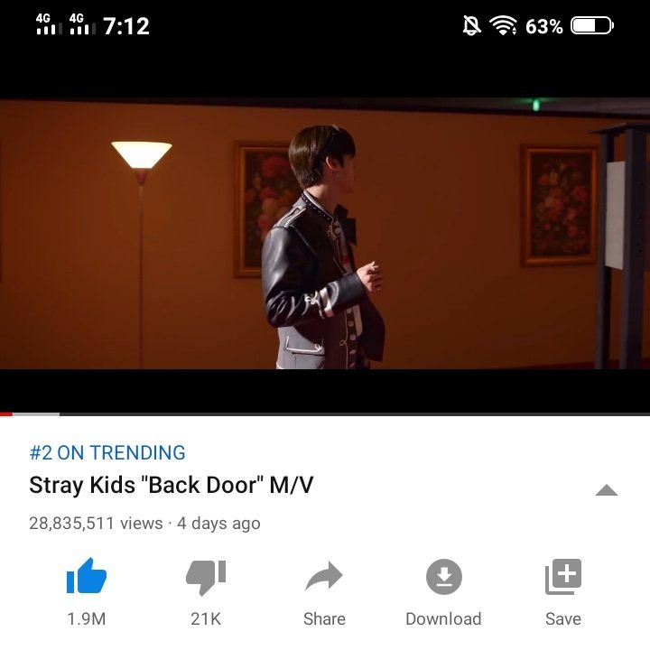 8:12 PM KST— 28,835,511 viewsSTAY AT THE BACKDOOR 35M @Stray_Kids  #StrayKids  #스트레이키즈