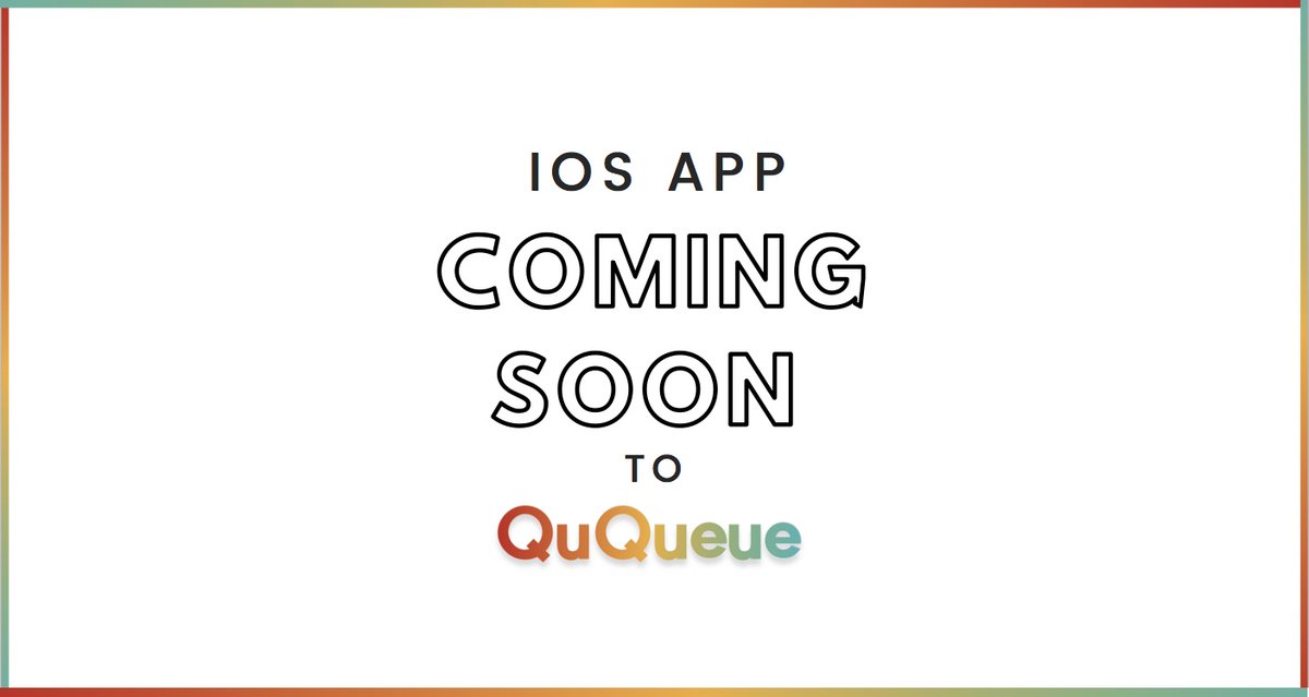 qu_queue's tweet image. Brand new IOS APP COMING SOON to QuQueue! 
Stay tuned! 
.
.
.
.
#newiosapp #virtualapp #retail #retailstores #shopsmallbusiness #londonlife #newapps #newwayoflife #coffeeshops #events #newwayofworking #upcomingapp #socialdistancing