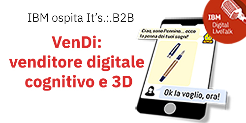 EliTen72's tweet photo. Vuoi scoprire l’anello mancante tra un sito #web istituzionale e un sito di #e-commerce?Ascolta il #webinar ondemand https://t.co/ejMGv6WyE3 #IBM “#VenDi: venditore digitale cognitivo e 3D” #cognitivewatsonassistant #3D https://t.co/SgT5XFDU0g