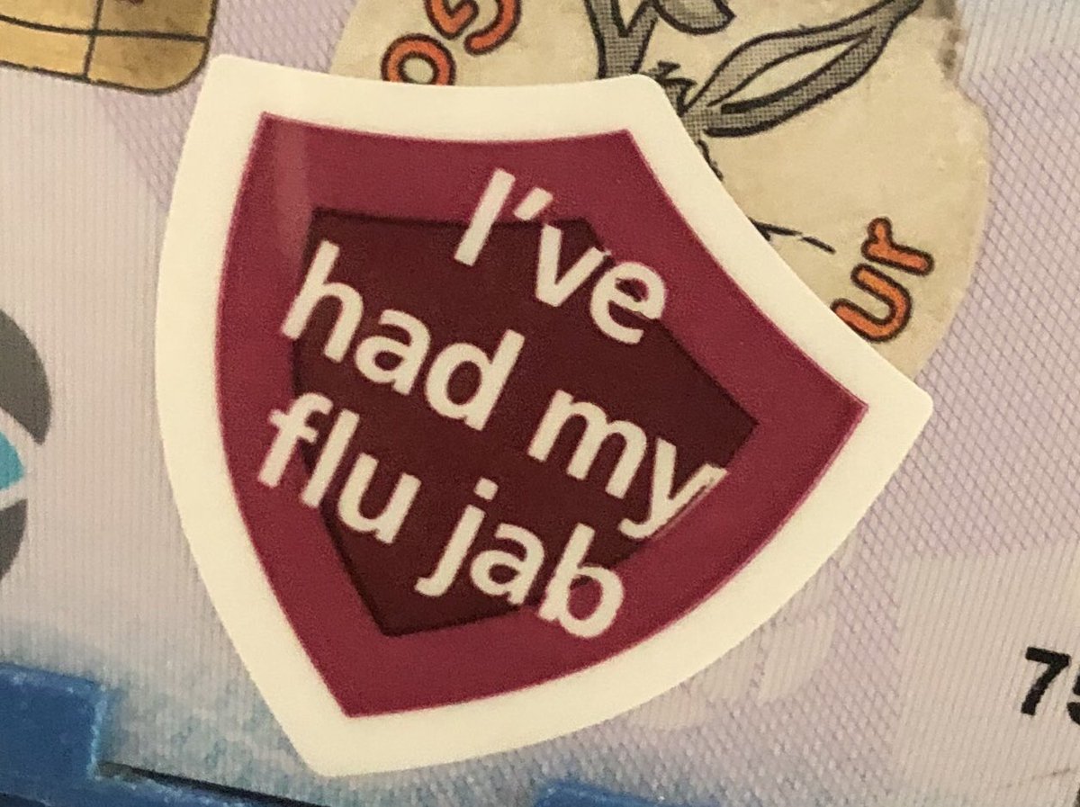 paulajelly1's tweet photo. Thanks to the lovely @jml3439 @LPFTNHS for my #FluShot - quick, efficient, painless and great to see someone who smiles as much as I do even underneath our masks 🎭 so important more than ever to protect ourselves - #happyInOurWork 😊#ProtectAgainstFlu #GetYourFluJab https://t.co/vXI8YThgkI