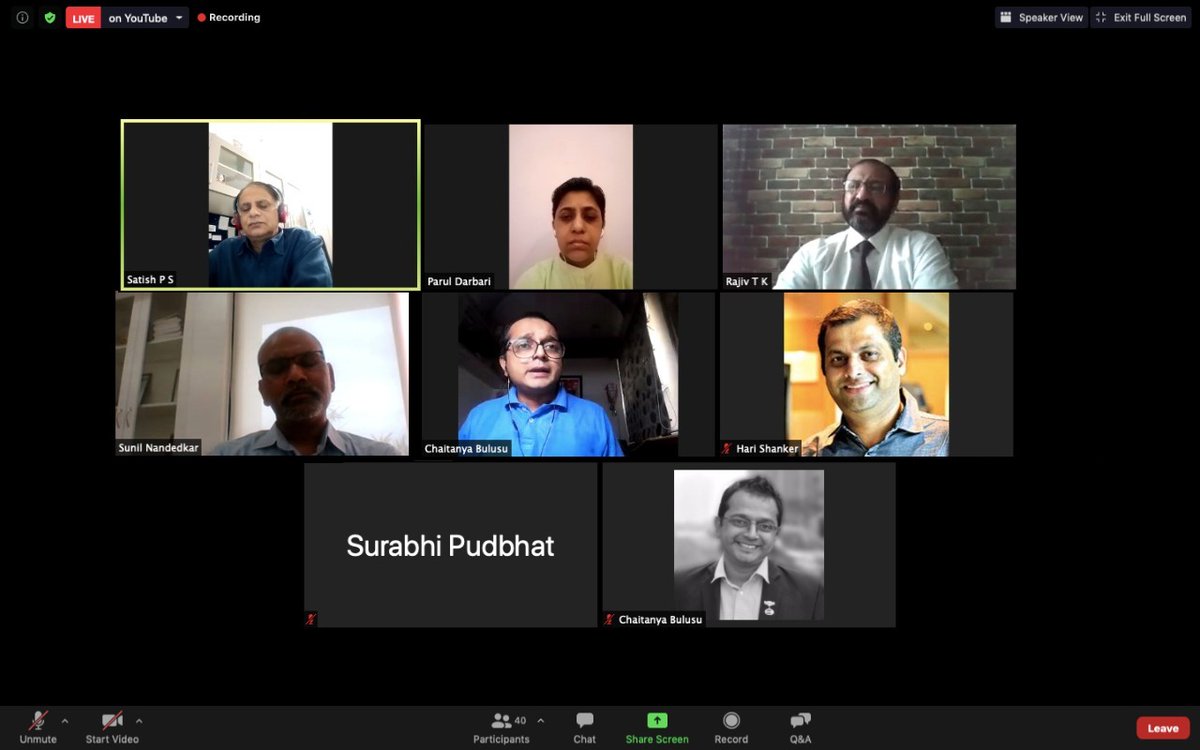 themachinemaker's tweet photo. #fridaydebate
"Functional knowledge is more important than academic knowledge." says Rajiv T K while debating on 'Changing Career #Opportunities in the #Manufacturing Sector.' 

Join the YouTube live now: https://t.co/Lf4xrDDjNP

#webinar #YouTubeLive #Engineering #engineers https://t.co/st31sDqJzt