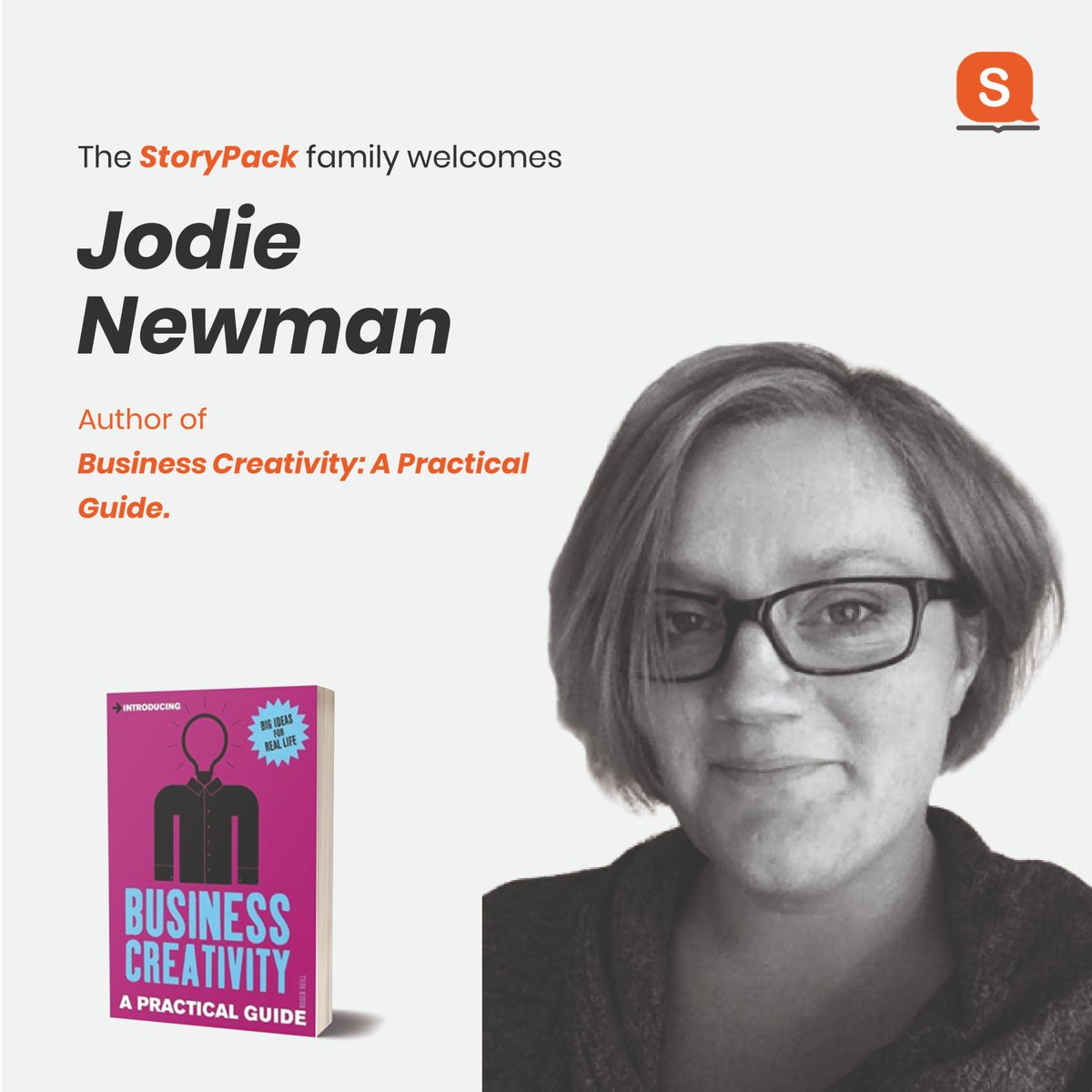 StoryPackapp's tweet photo. You want to learn business creativity? We got some great stories with practical tips for you!

This week we are featuring three stories from one of our authors Jodie Newman. Let's officially welcome her and her book to StoryPack! https://t.co/0WrGV9lipN