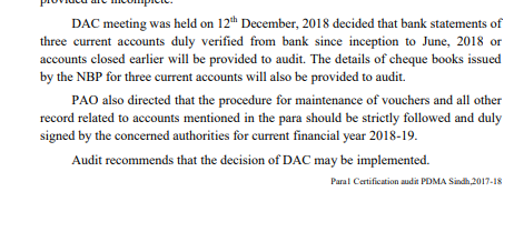 Many irregularities and missing record , bank statement even  @murtazawahab1 why ? major delays by sind govt in providing data . bank statement missing still  @MuradAliShahPPP