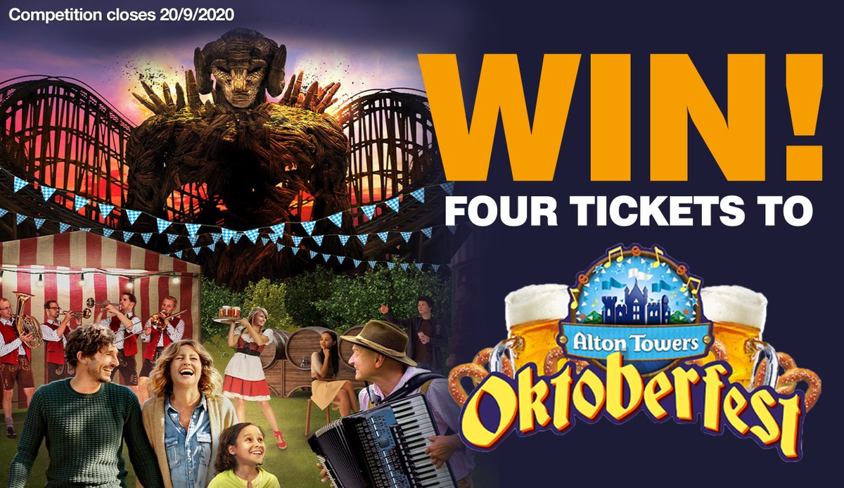 WhatsOnBrum's tweet image. COMPETITION CLOSES TONIGHT! #WIN 4 tickets to Oktoberfest at 
@altontowers - which is taking place until 4 October.

FOLLOW + RT before 20/9 for your chance to win!