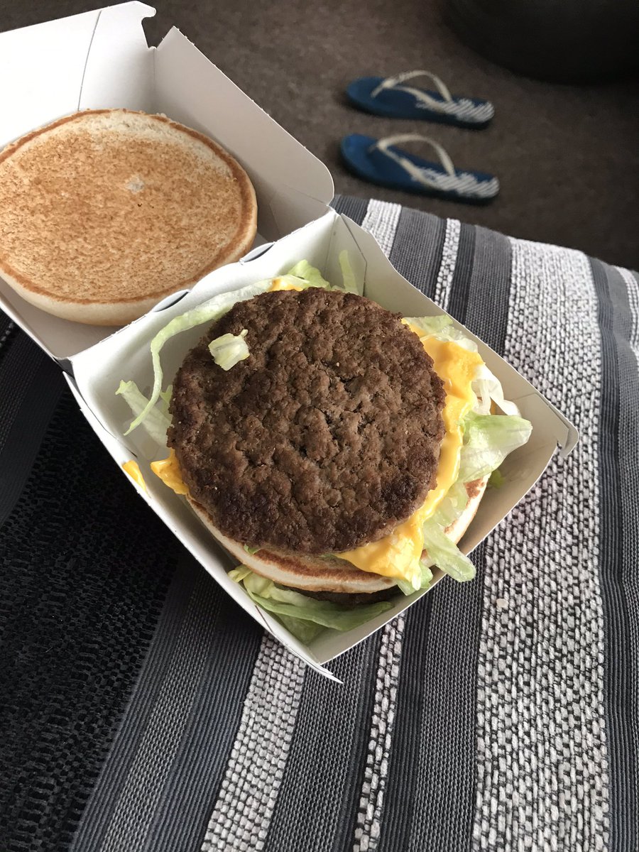 Amywhiteside1's tweet image. I don’t think that’s the Big Mac Only cheese extra cheese I ordered. Money wasted at McDonald’s again 🙄 in the bin it went!! @McDonaldsUK