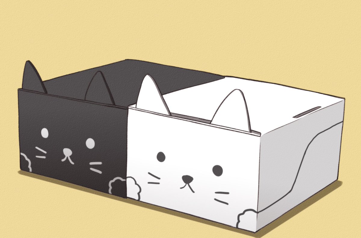 クロネコヤマトの梱包資材 猫耳box が可愛いすぎる件 う W る 内田彩ちゃんイラスト本 W のイラスト
