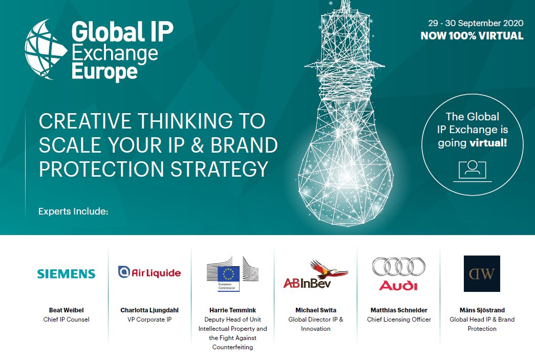 HGF_IP's tweet image. HGF is sponsoring IQPC #GlobalIPEU Virtual event and hosting a roundtable 'Successfully protecting and exploiting value generated by AI – exploring the practical issues with AI specialists' on 29th September. Click here for more info: lnkd.in/dX2y3FX 
@IQPCNAExchange #AI