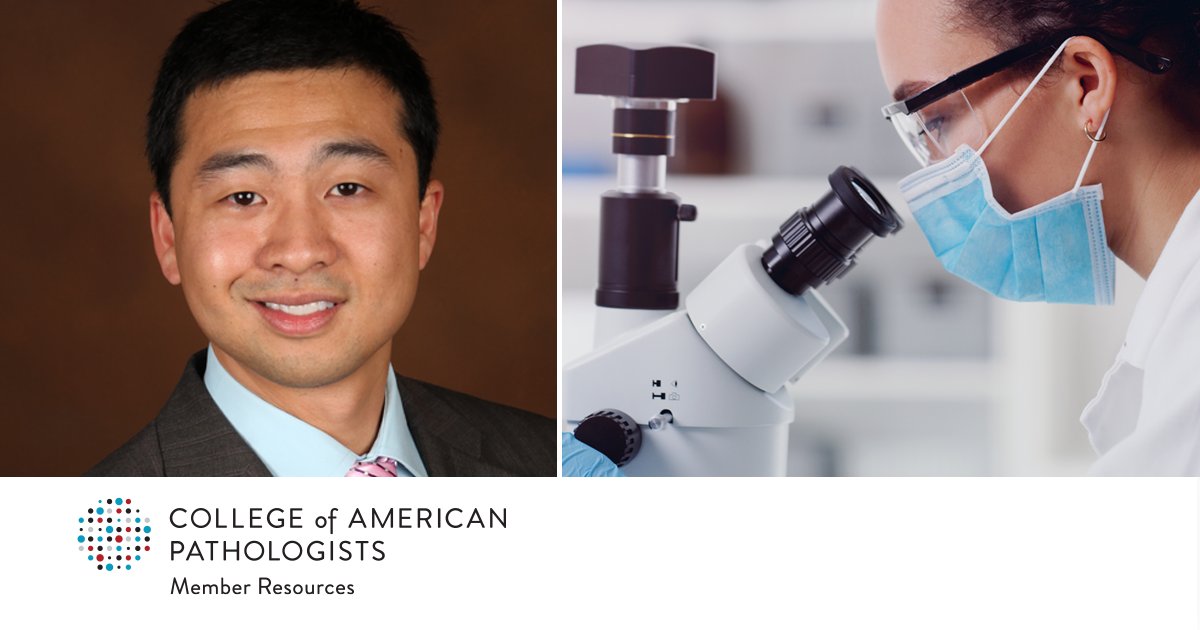 Pathologists's tweet photo. Listen to this new CAPcast: What to Expect When You Start Signing Cases Out On Your Own. In this interview, Buu Duong, MD, FCAP discusses what new-in-practice #pathologists need to know when they first start out in practice: https://t.co/kXKD9wE63d. https://t.co/v32A8xFy1w
