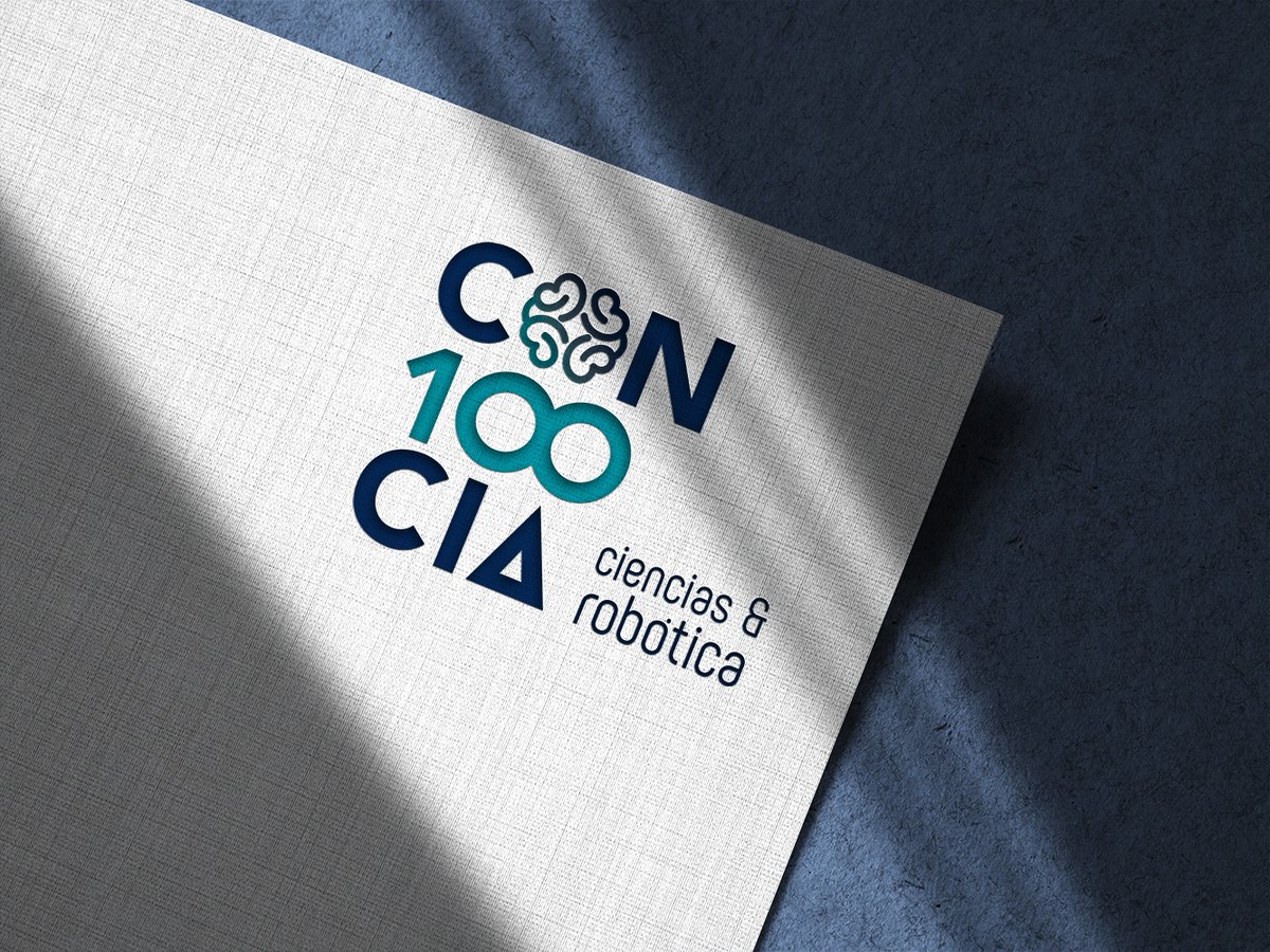 bittacora's tweet photo. Naming y diseño de marca, Con100Cia, iniciativa empresarial en la que los alumnos aprenden materias de ciencias a través de la robótica y nuevas tecnologías https://t.co/JWmDwaojOq