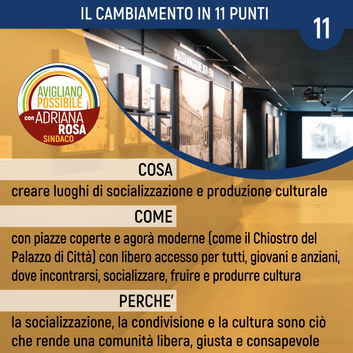 APossibile's tweet photo. Gli ultimi due punti del cambiamento, il 10° e l'11°.
Commercio e cultura: i pilastri di una comunità economicamente solida e di una comunità giusta, libera e consapevole.
Voi cosa ne pensate?
Qui il programma completo ➡️ https://t.co/ngA7DO6Etb
#cantiereaperto #impresacomune https://t.co/BLN2zmNiYz