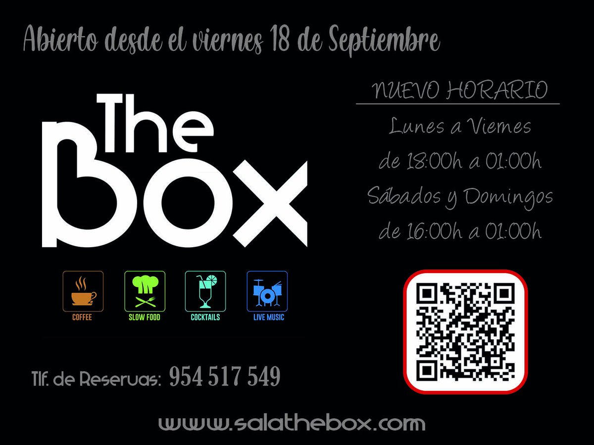 Ouuuu yeahhh!, The Box reabre sus puertas con nuevo horario y toda la ilusión!!!!