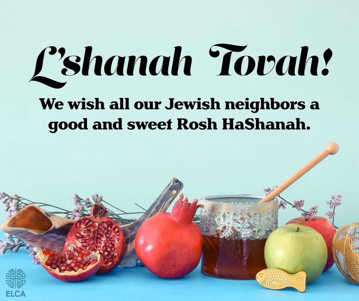 This evening ushers in Rosh HaShanah for our Jewish neighbors, marking the beginning of the new year and the first of ten high holy days in the Jewish tradition. We wish all our Jewish neighbors a good and sweet Rosh HaShanah.