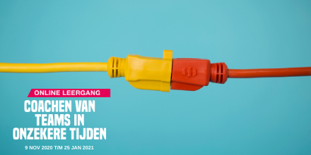 De nieuwe realiteit waarin we verkeren vraagt om enorm veel aanpassingsvermogen, creativiteit en flexibiliteit van uw team. Wilt u weten hoe u uw team in vorm houdt? Meld u dan aan voor de Online Leergang Coachen van teams in onzekere tijden: bit.ly/35MJflr