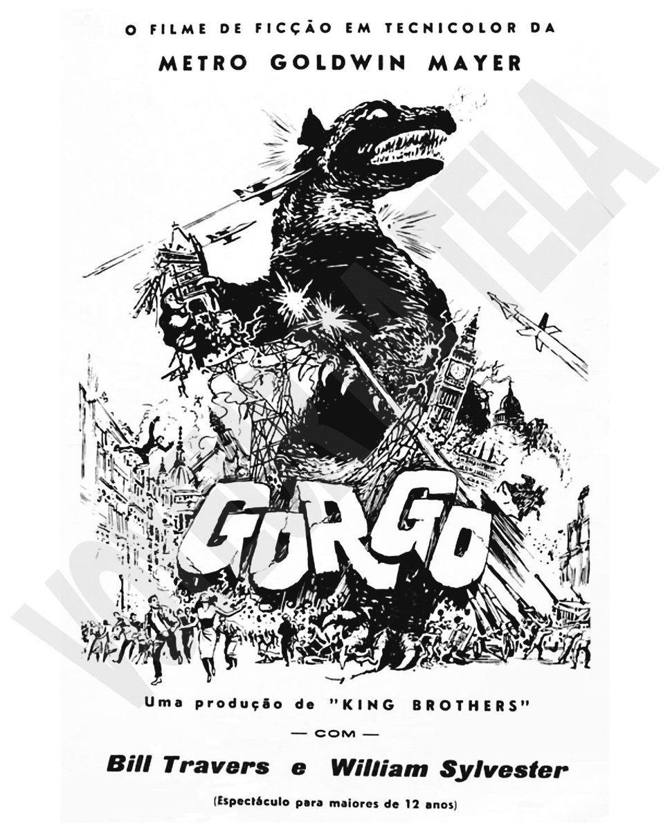 'Gorgo' ou a resposta britânica a filmes Kaiju, como por exemplo 'Godzilla'.

Bons filmes para todos!

#gorgo #eugenelourie #kingbrothers #kaiju #horror #scifi #60shorror #60sscifi #60smovie #insta #instamovies #movieoftheday