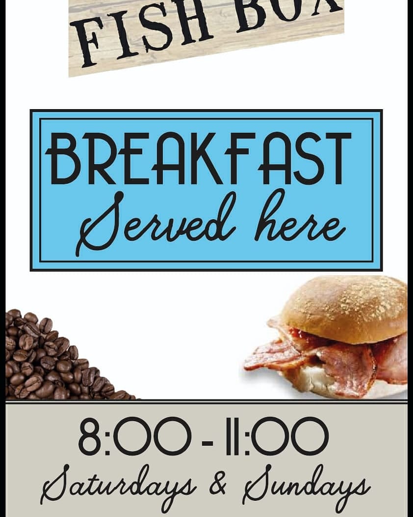Breakfast in Bay? We will be serving breakfasts tomorrow and Sunday!