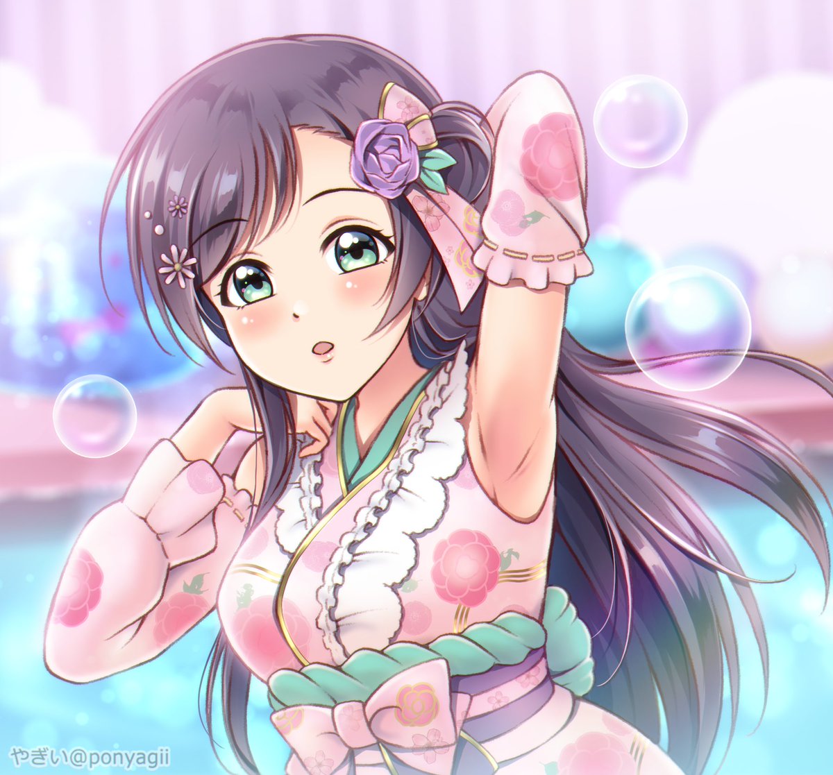 「金平糖のんたん!!
#lovelive
#スクスタ 」|やぎいのイラスト