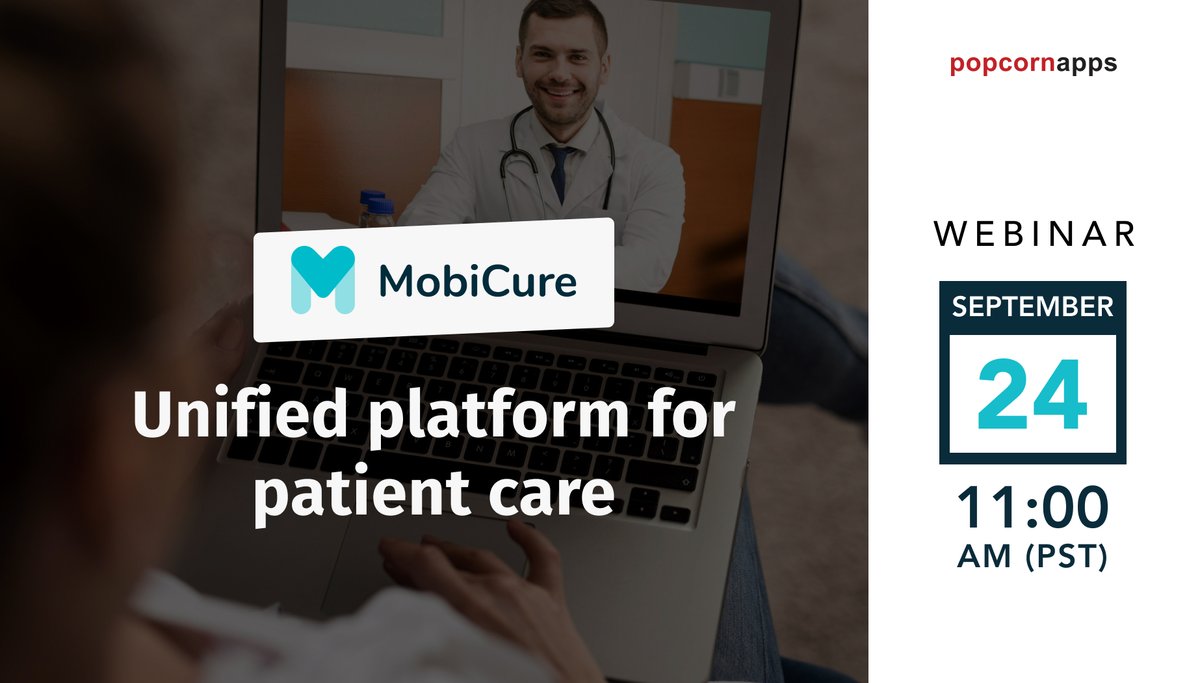 Webinar: 360° Healthcare Solution for Hospitals &amp; Care Providers
Register now: ow.ly/mS0E50BuwvK

Live Demo on how we are transforming Doctor-Patient interaction &amp; increasing the overall productivity of Hospitals/Care Providers.

#Patient #Doctor #Hospitals #CareProviders