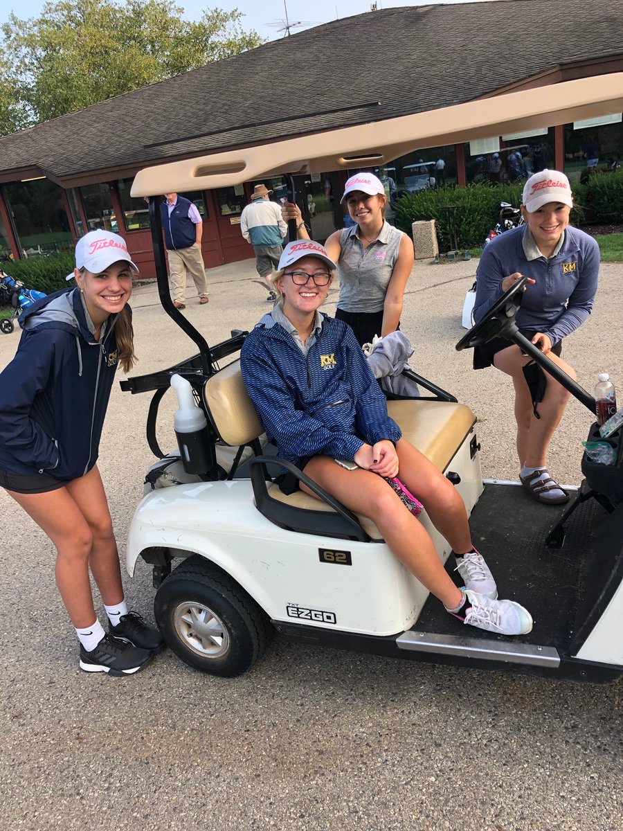 KMGIRLSGOLF's tweet photo. KMGIRLS earn a huge win at the Waukesha County Invite! With the top 3 teams is the state attending KM eeked out a 2 stroke win and Jenna Anderson was medalist with a 72! Our VR squad played great as well. #lessputts #subs

Madeline 80
Reagan 78
Ava 95
Lauren 97 https://t.co/pkv2OKxmdi