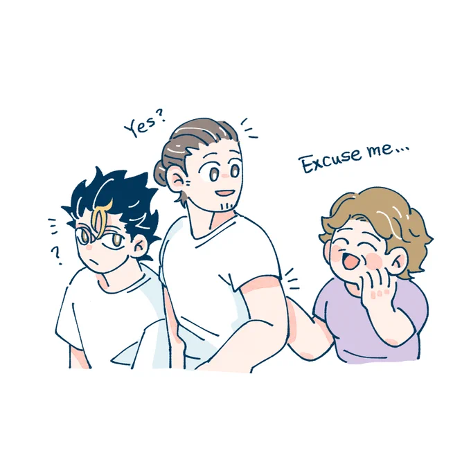 I'm not sure English is correct or not?
#asanoya #東西東 #旭夕 #Haikyuu #ハイキュー 