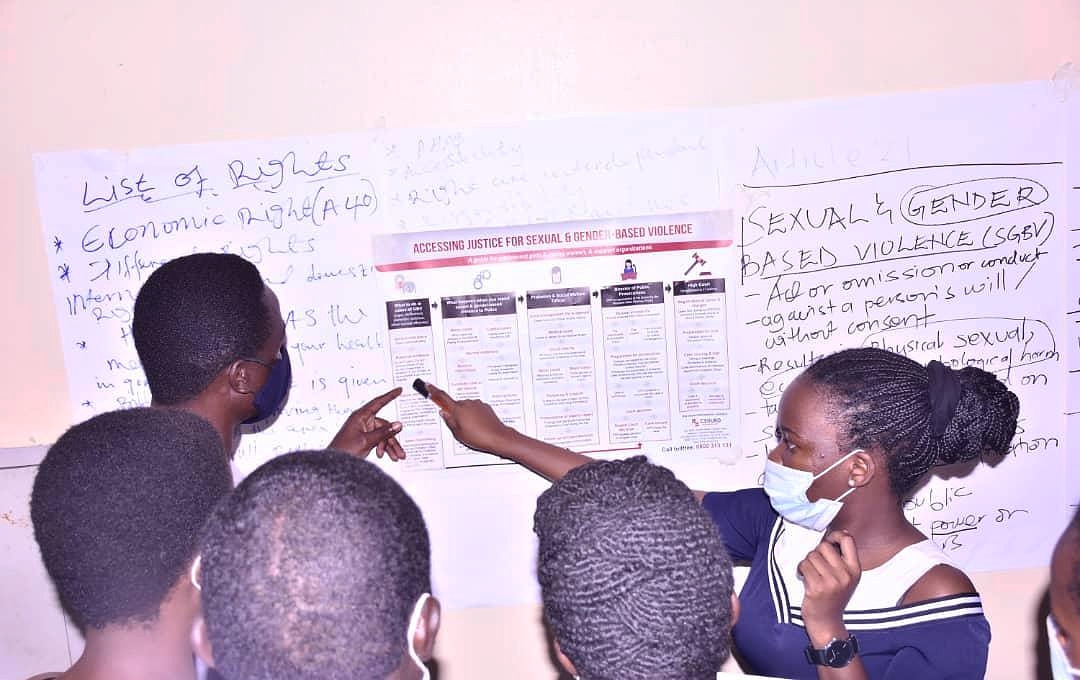 Cehurd Uganda Pa Twitter Angella Breaks Down The Sgbv Referral Pathway For Young People What Do You Do In Cases Of Gbv What S The Right Way Of Accessing Justice For Sexual And