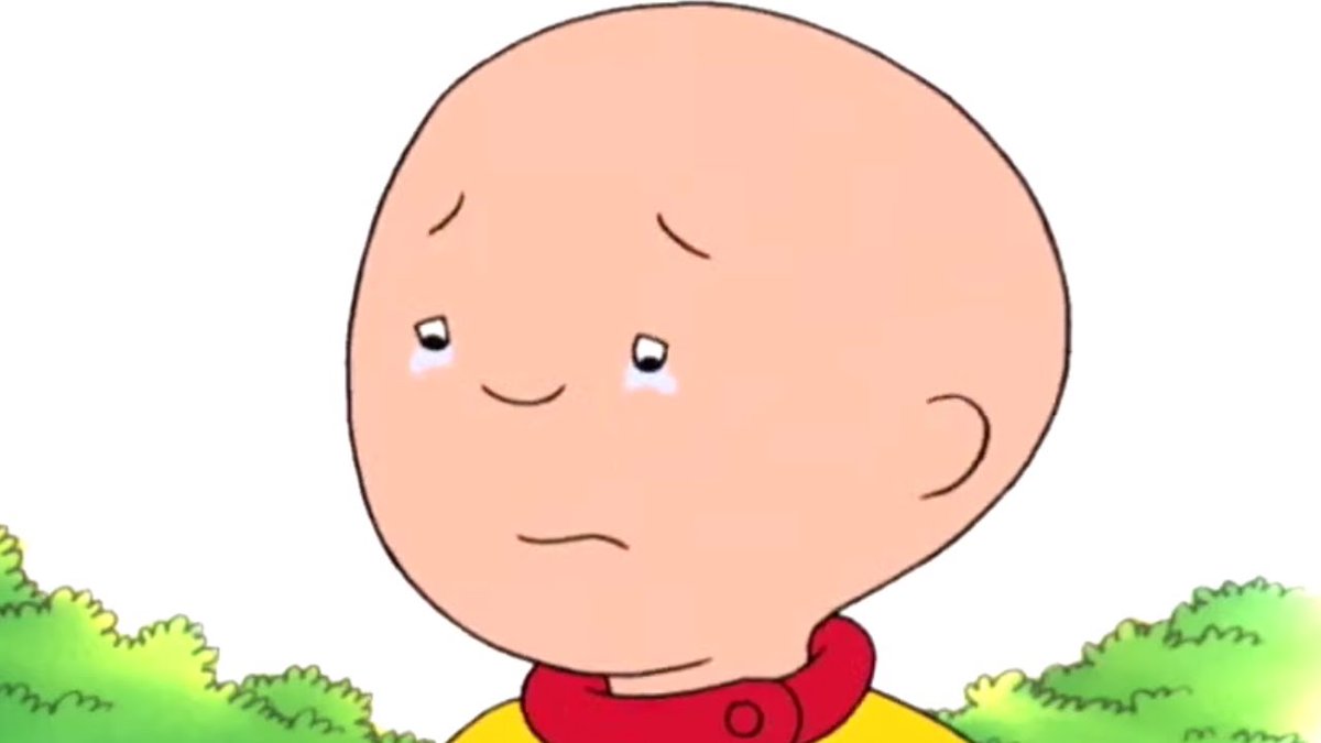 Trivia: #Caillou was one of the first shows I developed early in my writing...