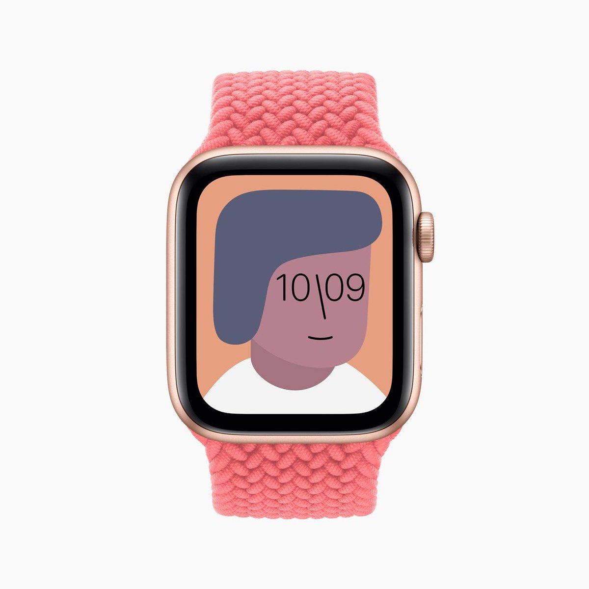 Geoff McFetridge creates a literal Apple watch face, blinking with each minute > bit.ly/33Ar1Rs