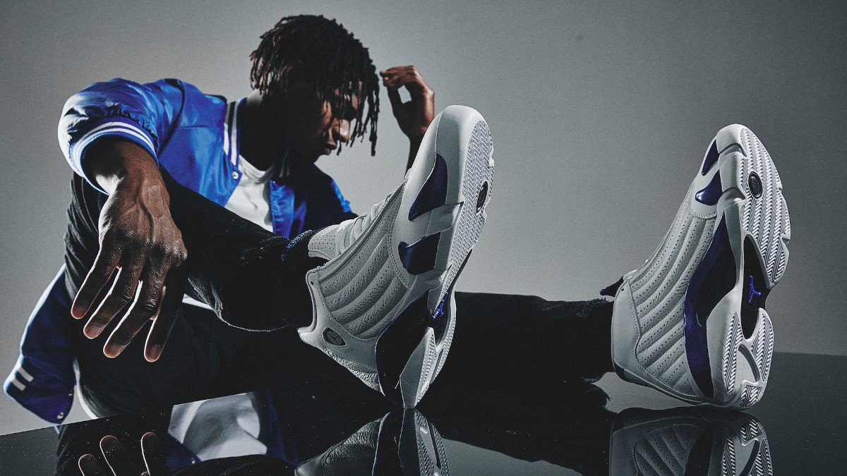 retro 14 finish line