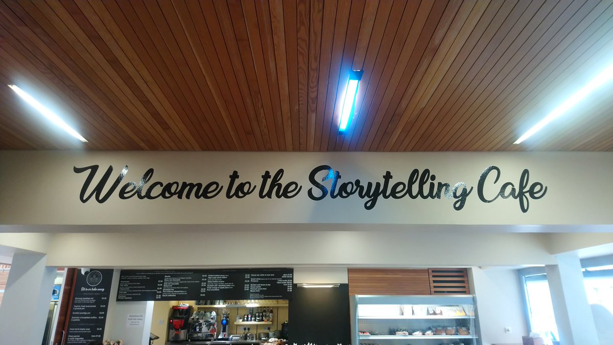 ScotStoryCentre's tweet photo. [1/2] Due to current circumstances, @Saltirefood has made the difficult decision to stop trading at our location, and as a result, we’re sad to announce that the Storytelling Café will be closed until further notice. https://t.co/7juk4SUJQb