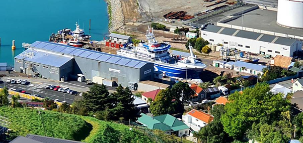 argosfroyanes's tweet photo. Overview of #LYTTLETON #NEWZEALAND #MFVNORDICPRINCE in the dry-dock #STARKBROS #CCAMLR https://t.co/C4FONeZv6z