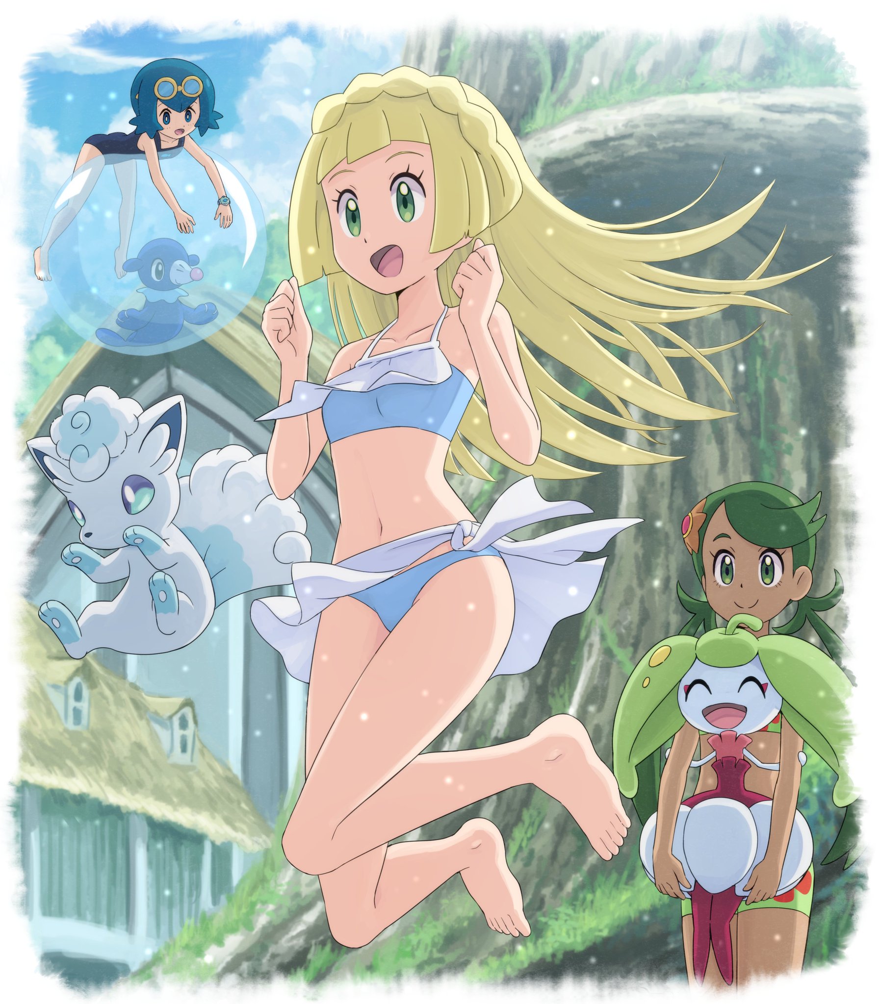 モアタ ポケモン水着美女 気合いバッチリ スズナ ユキメノコ ポケ飛び込み リーリエ シロン モアタ ポケモン水着美女 気合いバッチリ スズナ ユキメノコ ポケ飛び込み リーリエ シロン