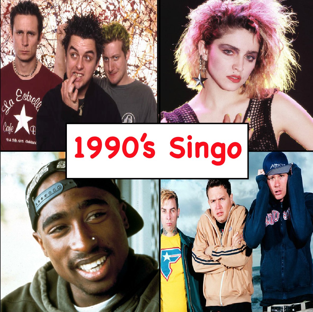 NotRocketTrivia's tweet image. What an... interesting time for music. 1990's Singo (musical bingo) is coming this Wednesday to Wagon Wheel at 7:00!
