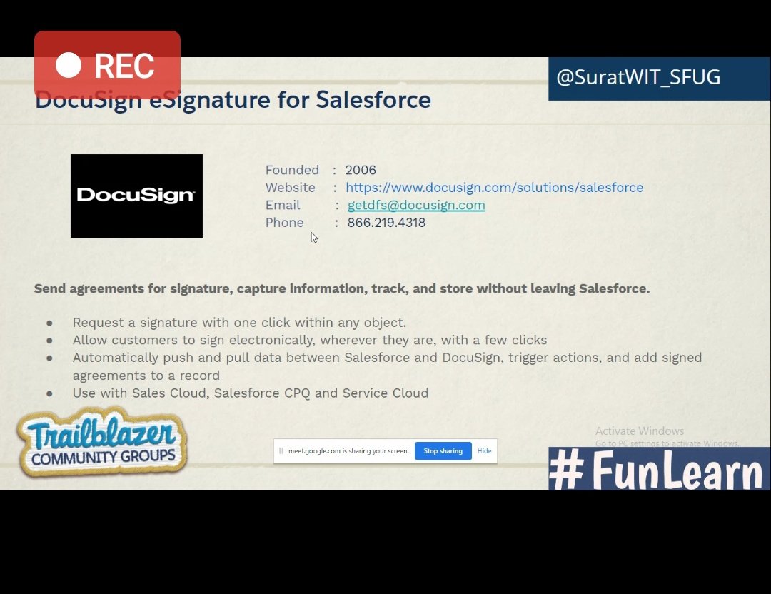 AkshayaMole's tweet image. #FunLearnDocuSales  @SuratWIT_SFUG @TrailblazerEsha
