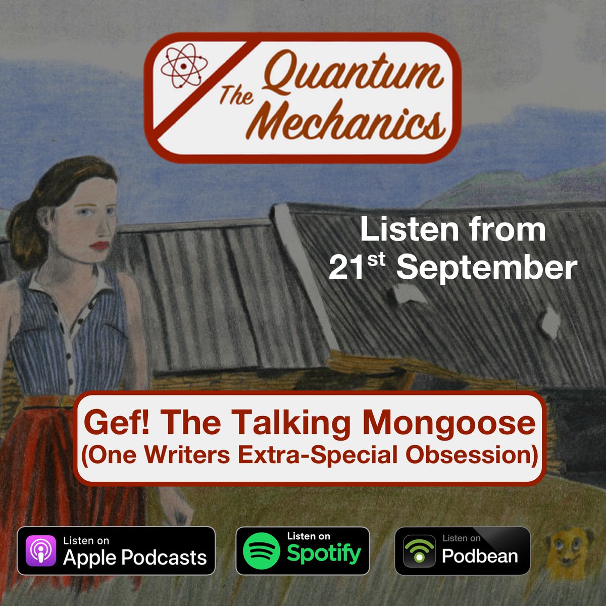 TQMPodcast's tweet image. On Monday&apos;s #podcast we are joined by author @ChrisJosiffe who tells us about his 7 year investigation into the most bizarre and iconic #paranormal case in history; #GefTheTalkingMongoose. Catch up on other eps until then. @gefbot 
bit.ly/TQMPodcastHome
bit.ly/TQMSpotify