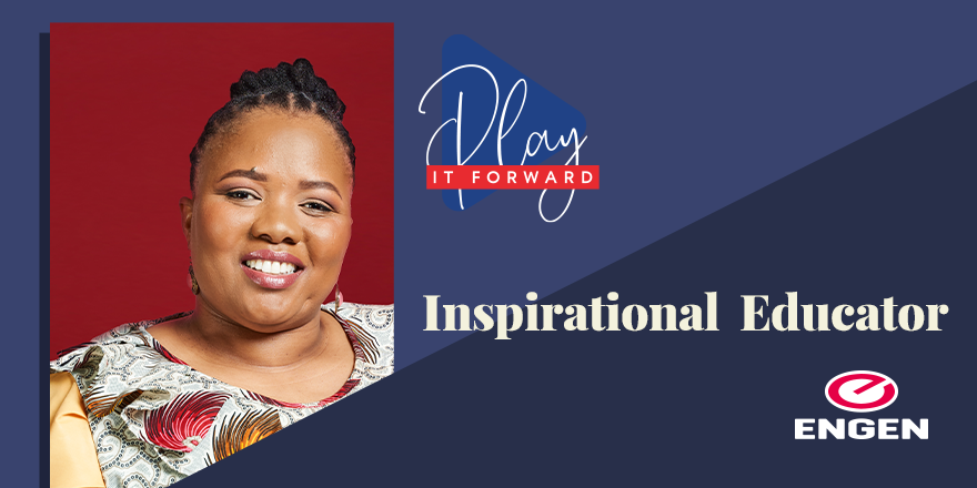 Engen_SA's tweet image. Meet Tholeka Mphunga, an Education Programmes Specialist at Engen; who will be taking us through her journey of how she chooses to #PlayItForward. Join in the conversation and get to know more about Tholeka here: letsplayitforward.co.za