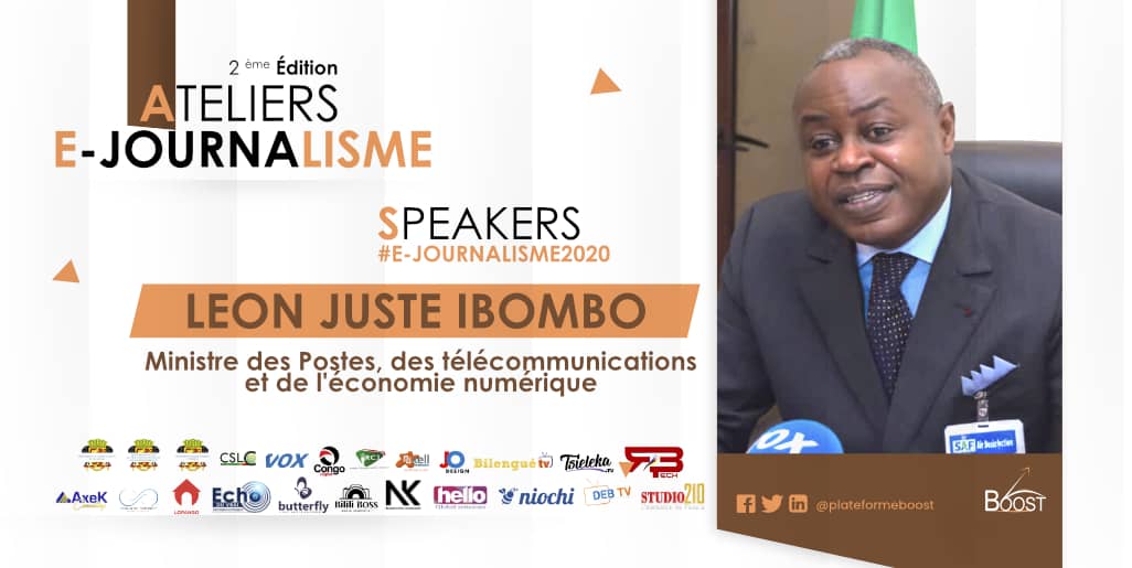 BoostPlateforme's tweet photo. Nous sommes heureux de vous annoncer la participation du Ministre @LeonJuste à la 2e édition du rendez-vous de la presse congolaise. #BoostMedia #ateliersejournalisme2020.
@AdiacCongo @242_news @nuxelltech https://t.co/ag7WJ5c7kS