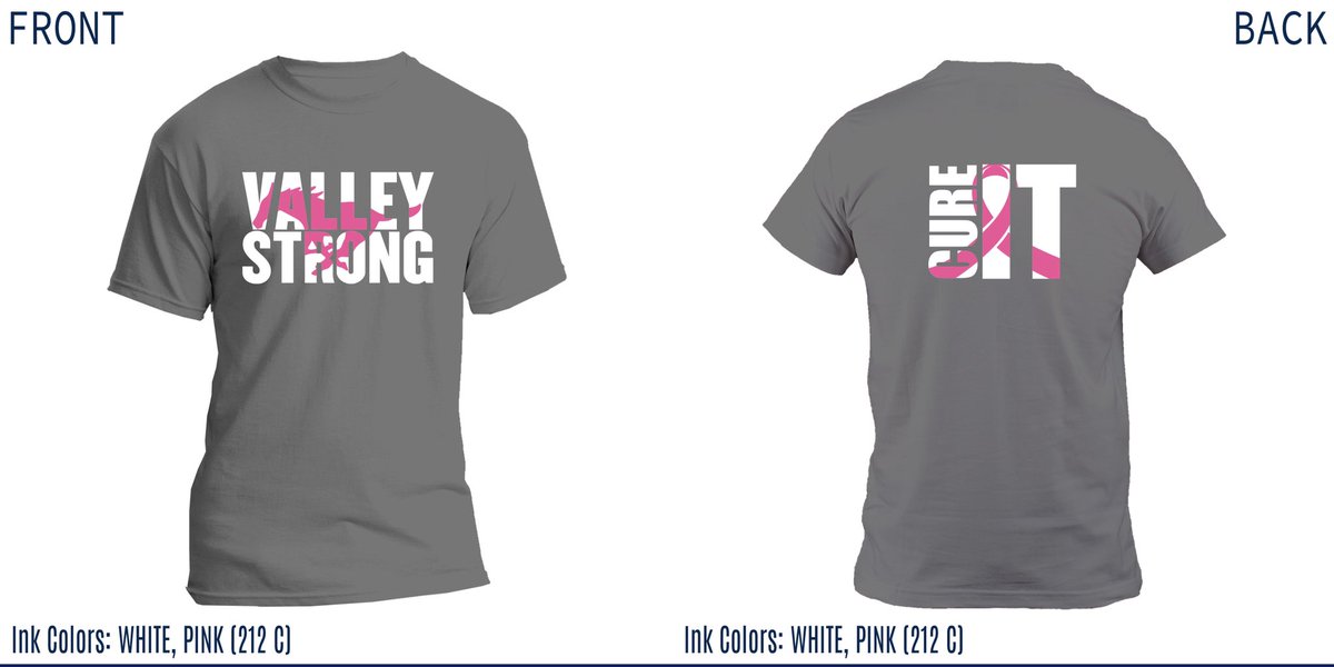 MVSportsMed's tweet photo. Pay Ms. Cooper or see a sports medicine student. Short sleeve: youth $10
Adult small-xl $12
2xl $14
3xl $16
Distributors don’t have 4xl-5xl in short sleeve shirts available. If you’d like to buy a 4xl/5xl it will be long sleeve, $19. 
Sales end Mon. 09/28. @ValleyFB https://t.co/00o6V4HRth