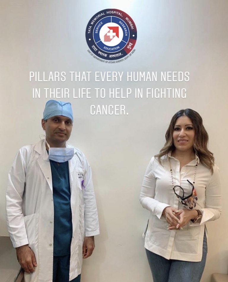 mahekamirpuri's tweet photo. Pillars that every human needs in their life to help in fighting cancer.
@mahekamirpuri
@TataMemorial
@cspramesh
#MahekaMirpuri #cancertreatment #tatamemorialhospital #cancerpatients #fundraiser #CanChange #mcanfundraiser2020 #headandneckcancer #fashiondesigner #covid19 https://t.co/8CHvoucFzG